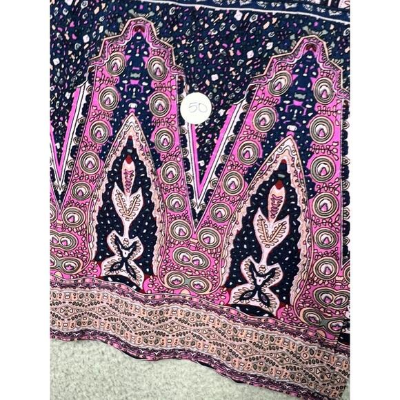 Natural Life Make A Move Wide-Leg Palazzo Pants Xl Floral Oversized Boho hippie - Picture 12 of 12